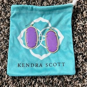 COPY - Kendra Scott Danielle - purple drop earrings